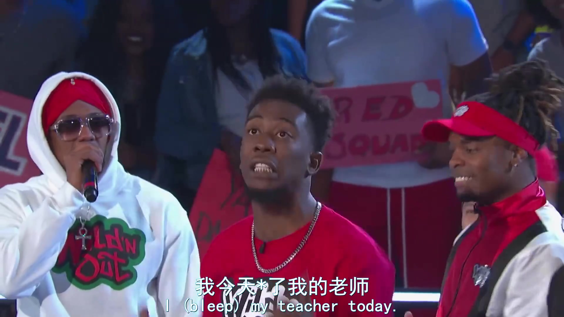 [图]【中英】Wild'N Out - 现在该你了！Desiigner出来后笑死！！