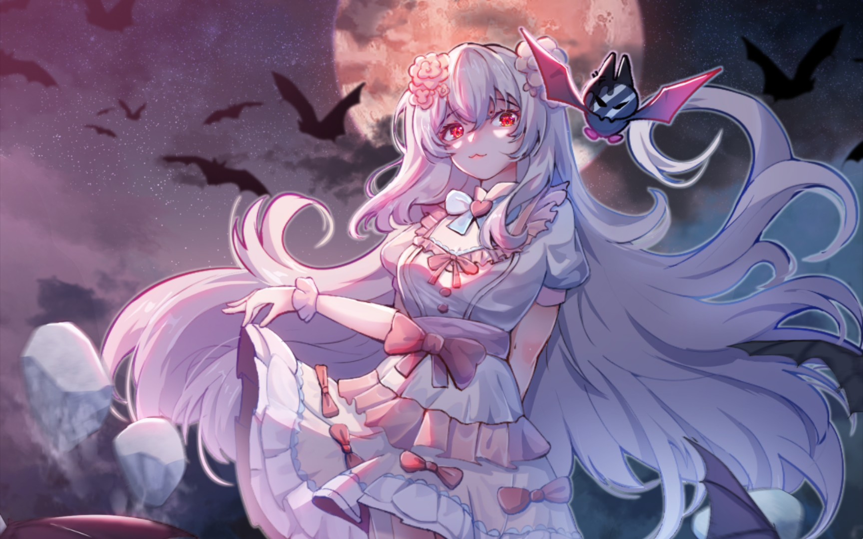 【无偿稿子】吸血鬼少女西园奈音