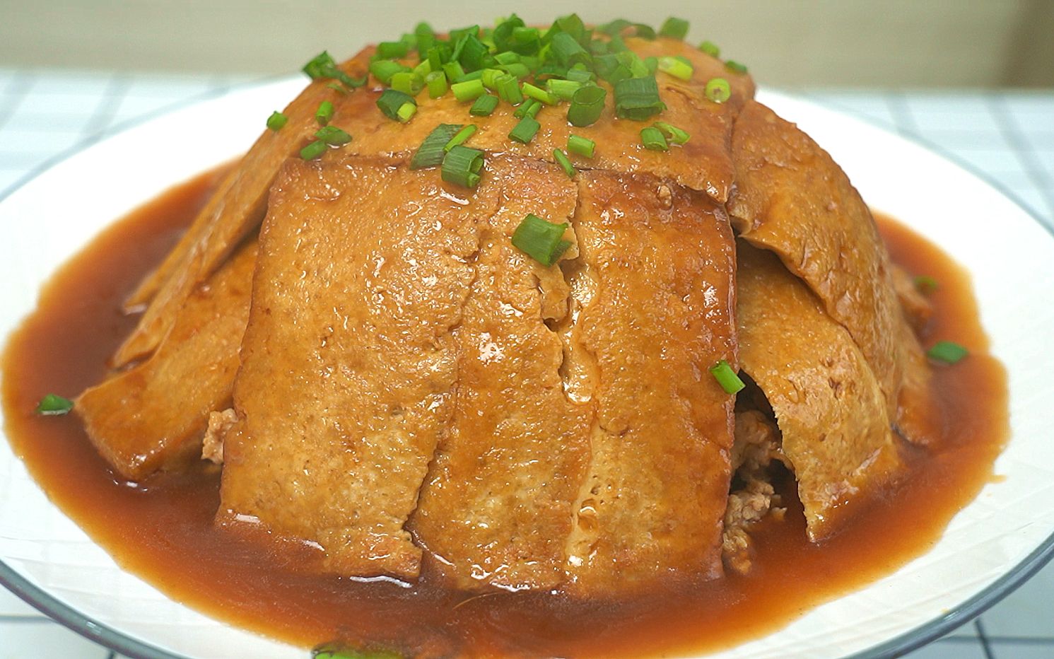 教你做扣碗豆腐,味道真香,做法简单寓意好,过年多了一道拿手菜_哔哩