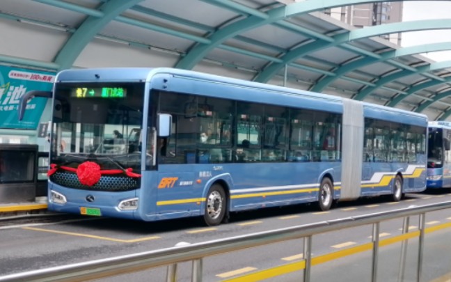 【厦门brt新线起航】【公交随拍】厦门brt快7路