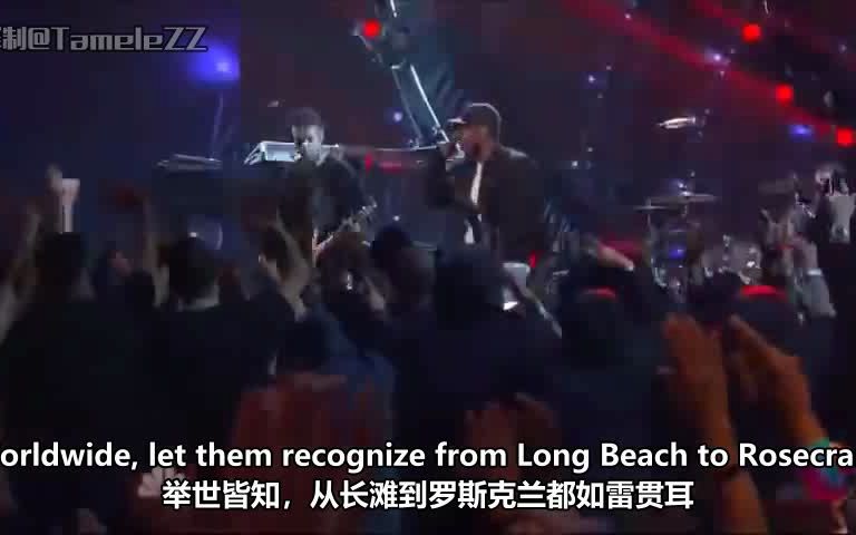 [图]【传奇现场】Kendrick Lamar翻唱致敬2Pac - California Love