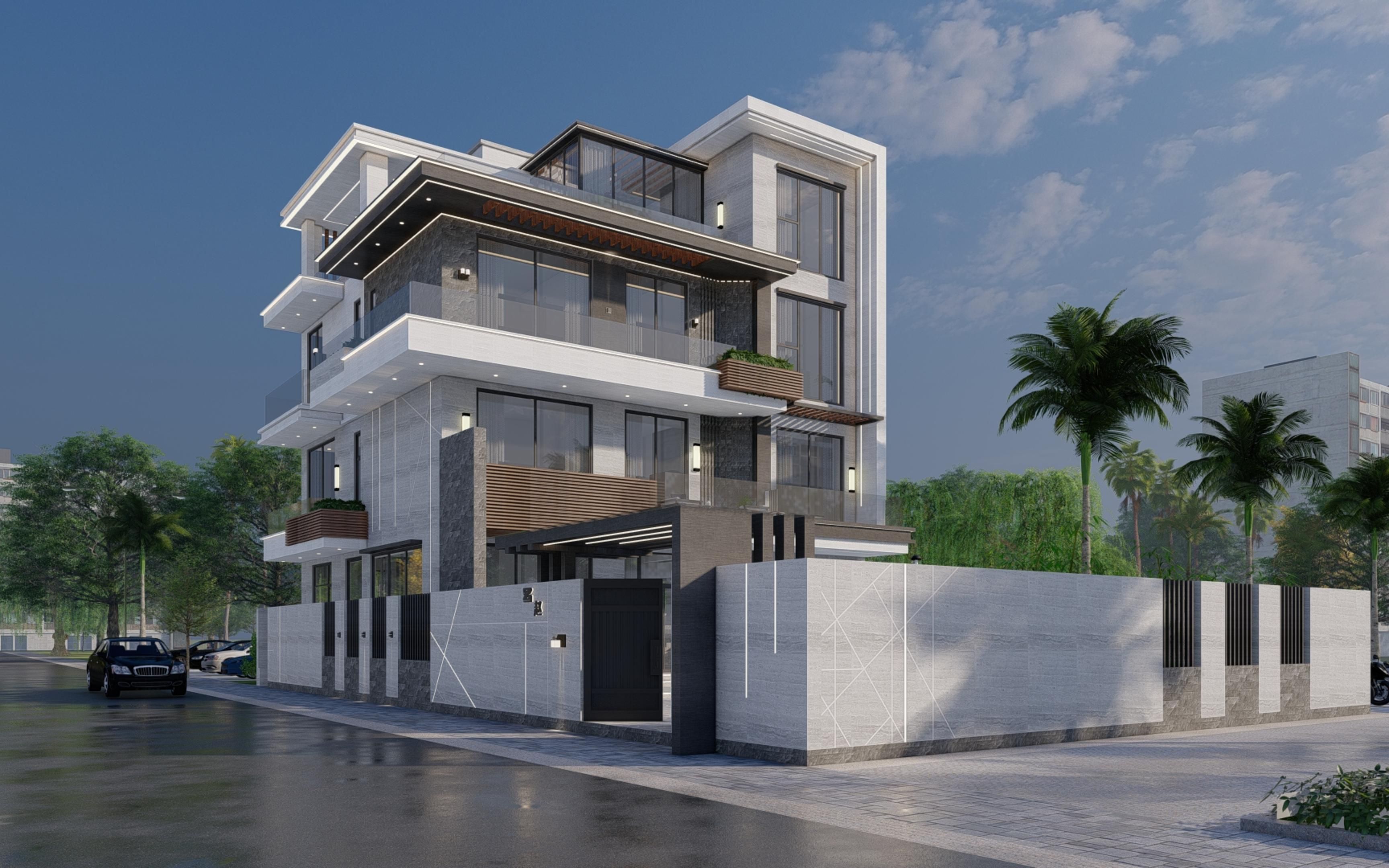 云南大理丨643㎡超前设计的科技感之家,高级时尚又温馨_哔哩哔哩_bili