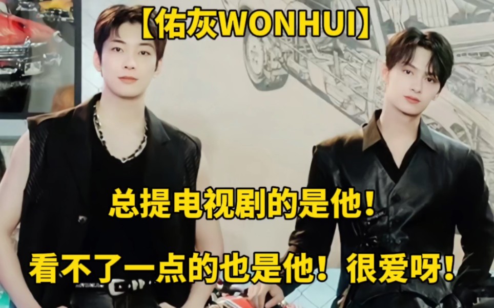 【佑灰WONHUI】总提剧的是他看不了一点的也是他!他很爱!哔哩哔哩bilibili