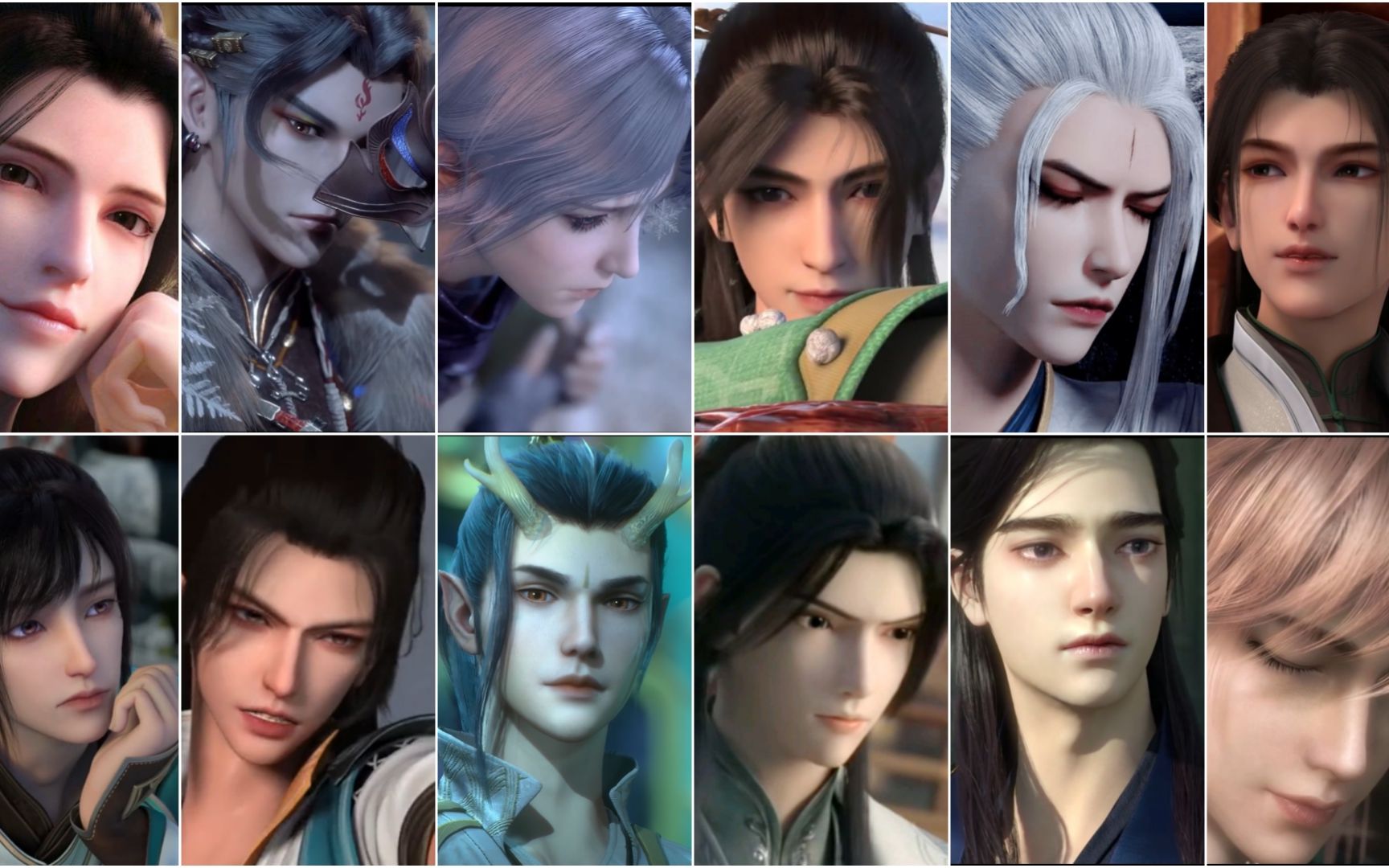 【国漫男神群像】忘不了惊鸿一面||有你的心选吗