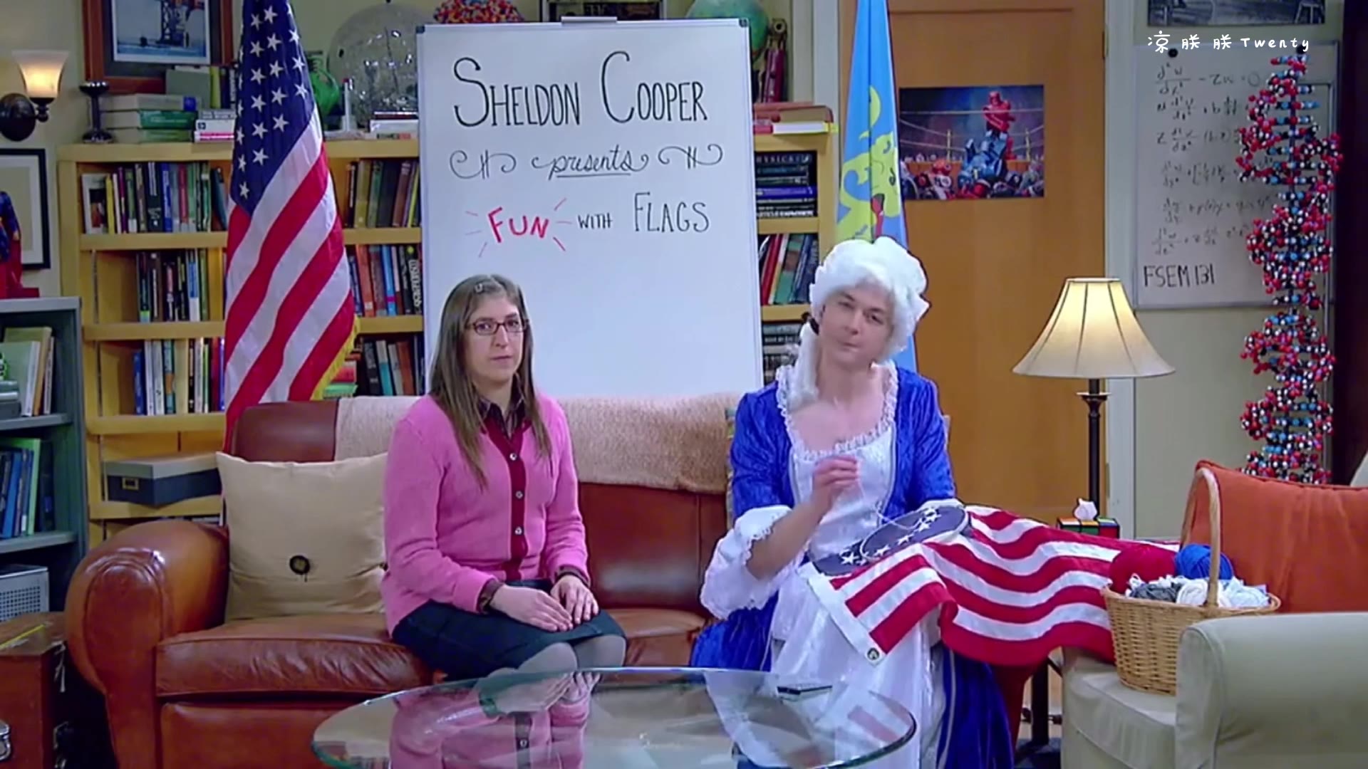 [图]谢尔顿·库珀出品的《有趣的旗帜》Sheldon Cooper Presents : Fun with Flags