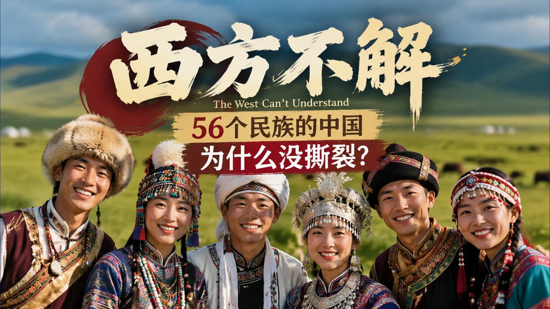 西方不解！56个民族的中国，为啥就不撕裂呢？