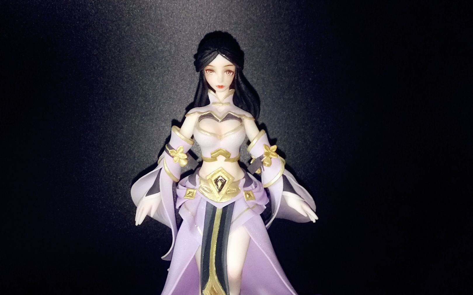 【超轻粘土】王者荣耀紫霞仙子自制手办