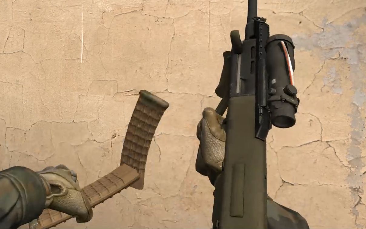 当aug用上了战术换弹