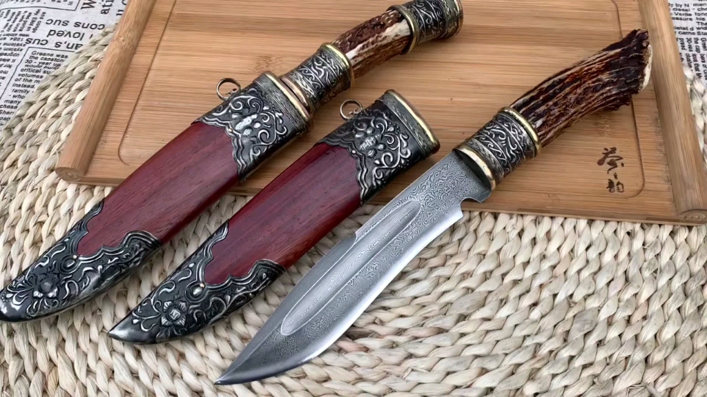 手工锻打户撒小猎刀