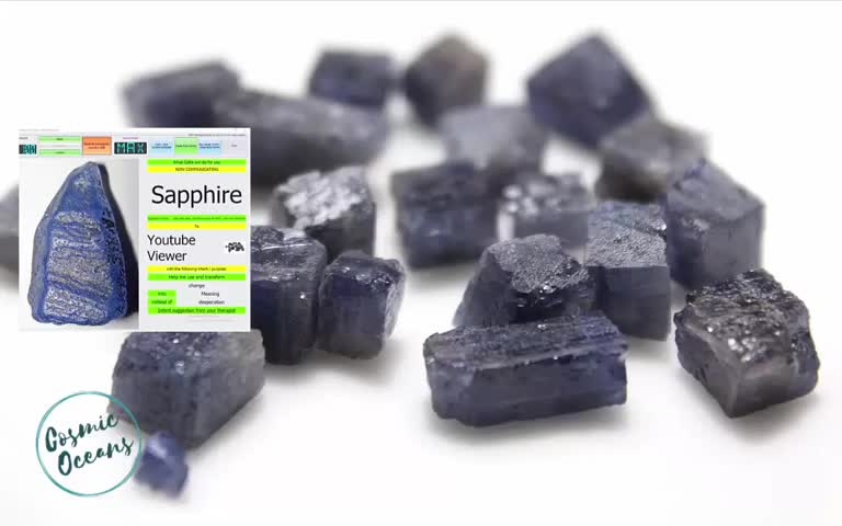 [图]蓝宝石宝石精华 频率疗愈 Blue Sapphire Gemstone Essence Frequency Healing