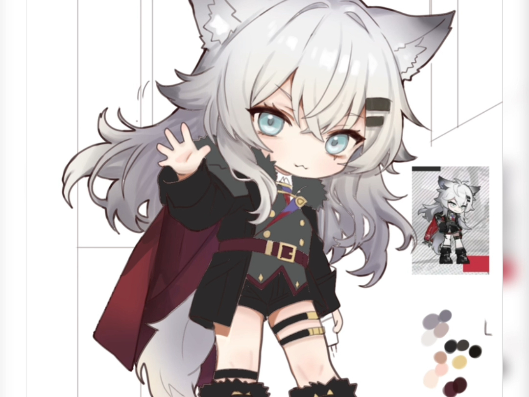 拉普兰德 绘画过程