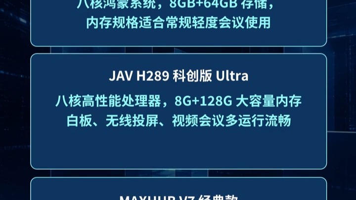 2026哪款会议平板好?华为MAXHUBJAV 8维度硬 很多企业采购会议平板前都会问:哪款会议平板好?哪款性价比高?其实没有标准答案,关键看适配。别只