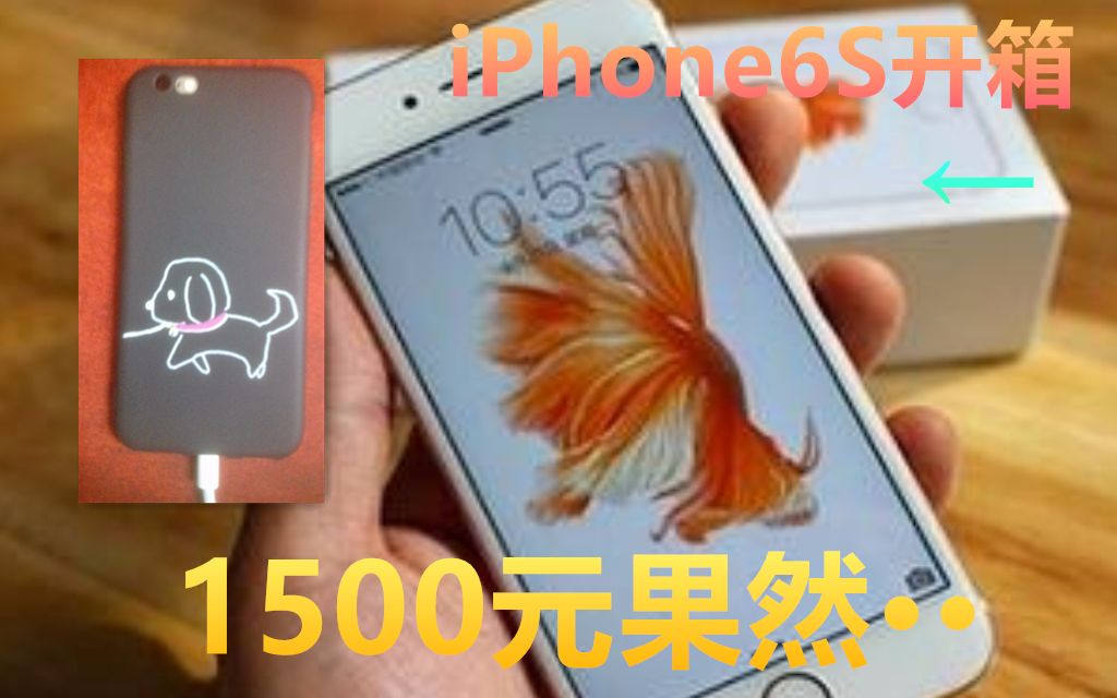 【老叶开箱】1399元的iPhone6S竟然.... | 购买建议及评价哔哩哔哩bilibili