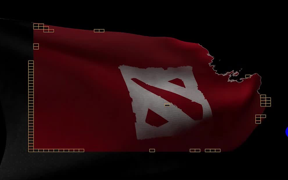 c4d案例欣赏krakatoaxp粒子插件旗帜布料燃烧生长动画制作材质处理