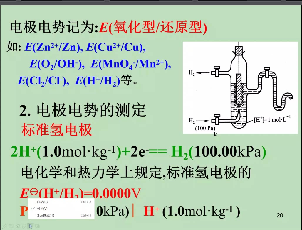 【大学化学】【电化学(3)】【原电池+吉布斯函数变】哔哩哔哩bilibili