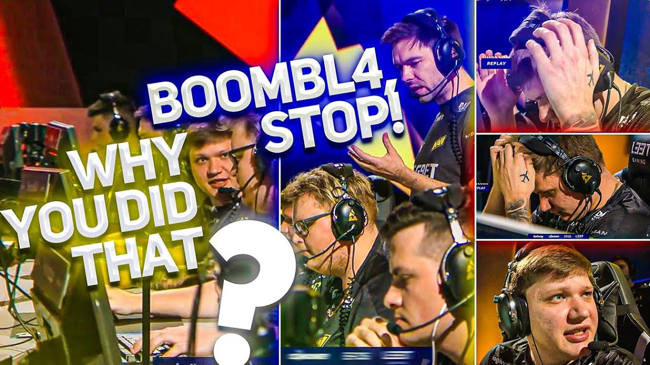 【CSGO】s1mple and B1ad3 questioned Boombl4! TeamSpeak NaVi vs. Liquid BLAST Prem哔哩哔哩bilibiliCSGO