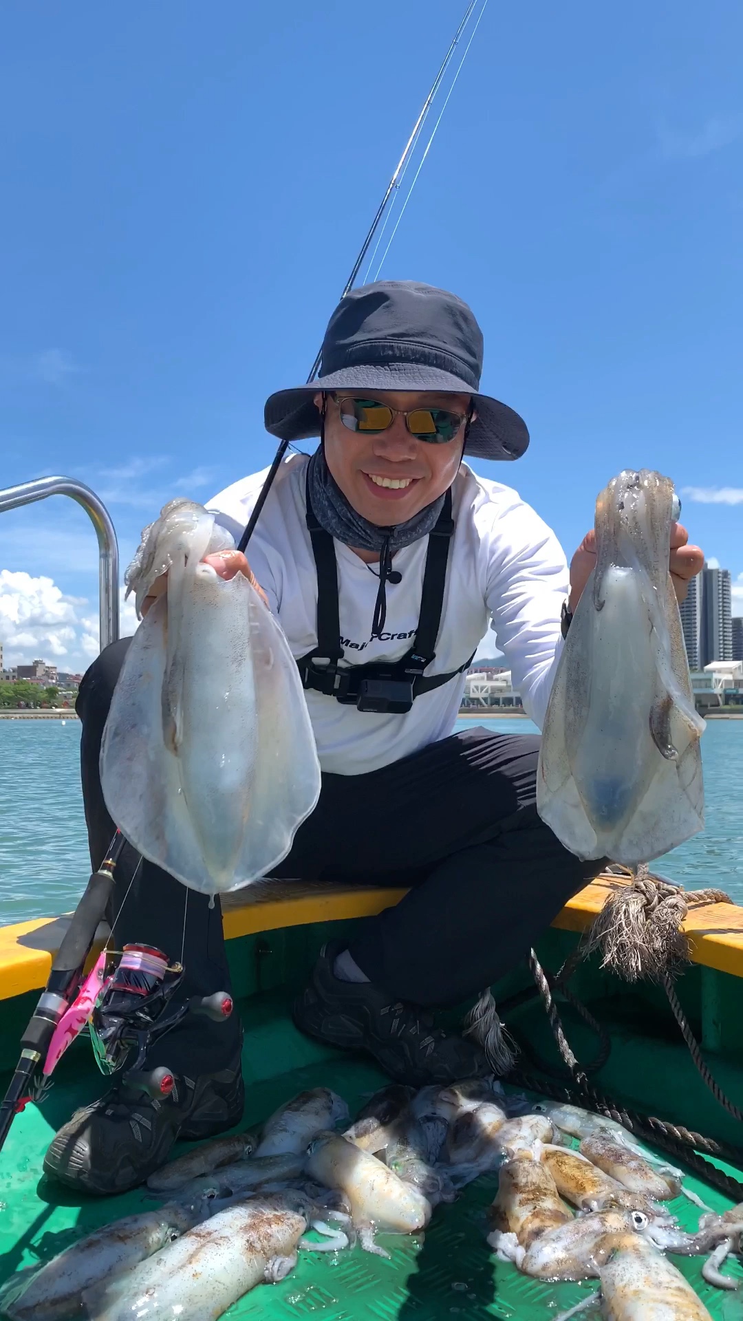 满海的大尾鱿#惠州##野水路亚