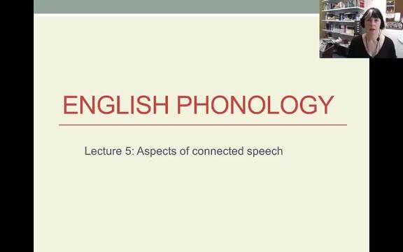 [图]【pronunciation】English phonology lecture+Professor Jane Setter（完结）