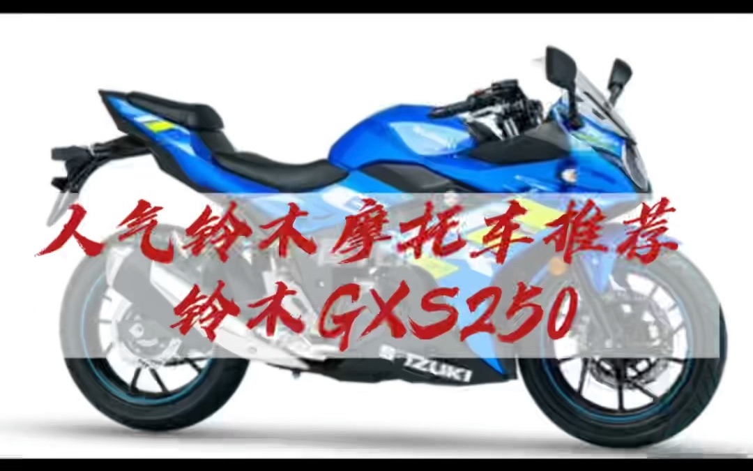 人气铃木摩托车推荐铃木GXS250哔哩哔哩bilibili