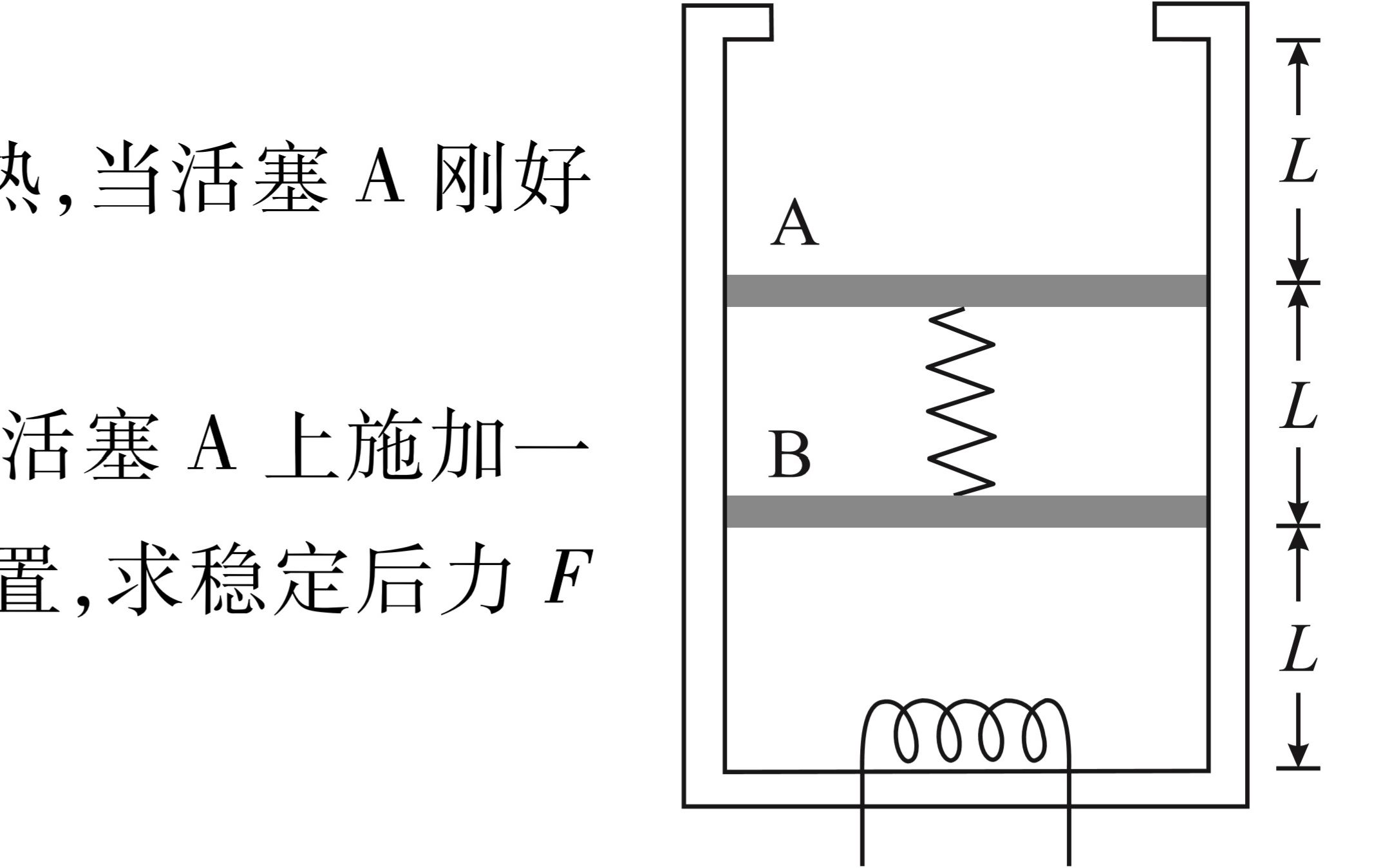 选修33热学大题气缸类哔哩哔哩bilibili