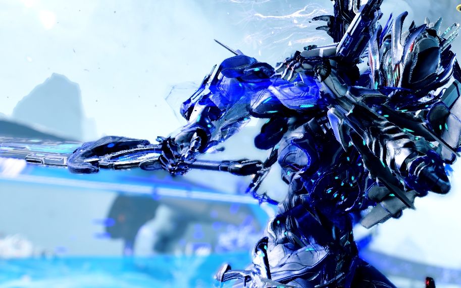 [warframe]高斯男模,帅到癫狂!_星际战甲