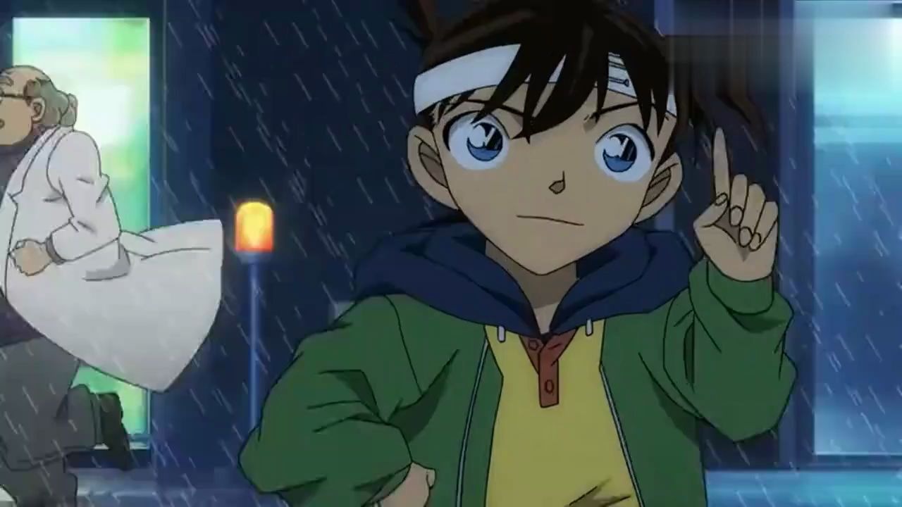 名侦探柯南:变小的新一逃回了家,连大门都进不去,好扎心_哔哩哔哩