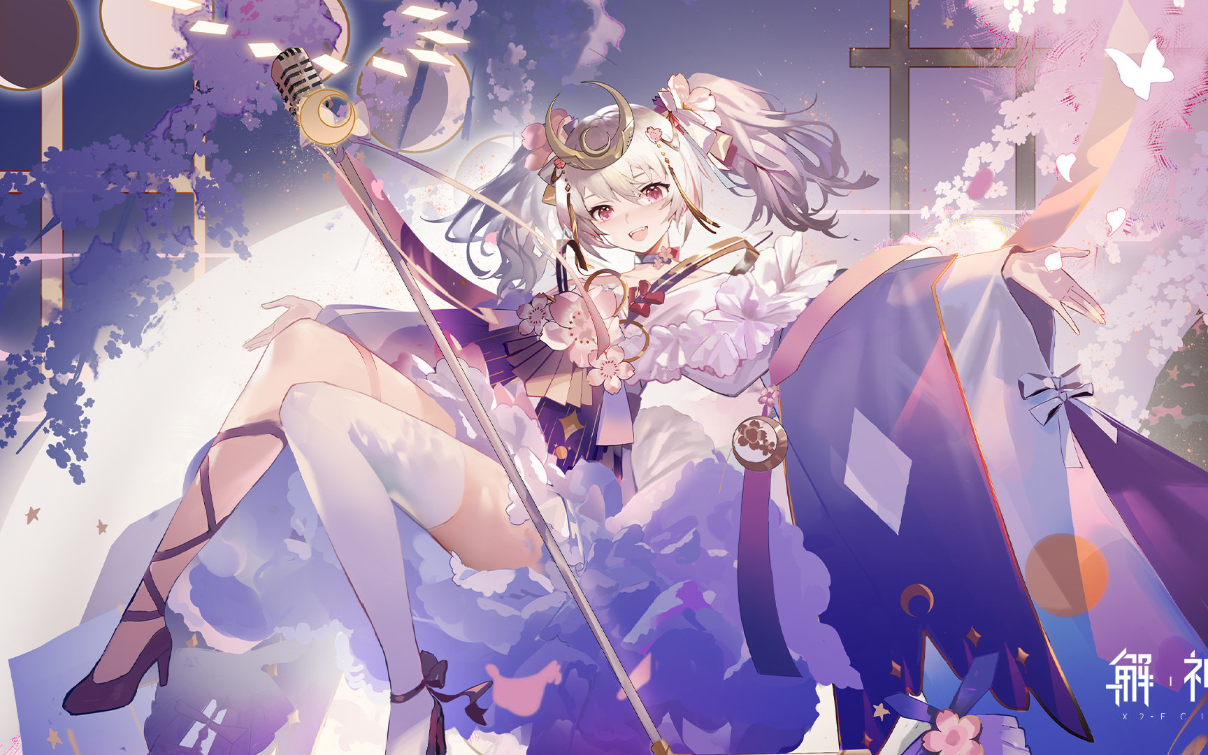 【解神者】「白夜月芒」版本来袭!全能偶像夜之原「月读」出道!