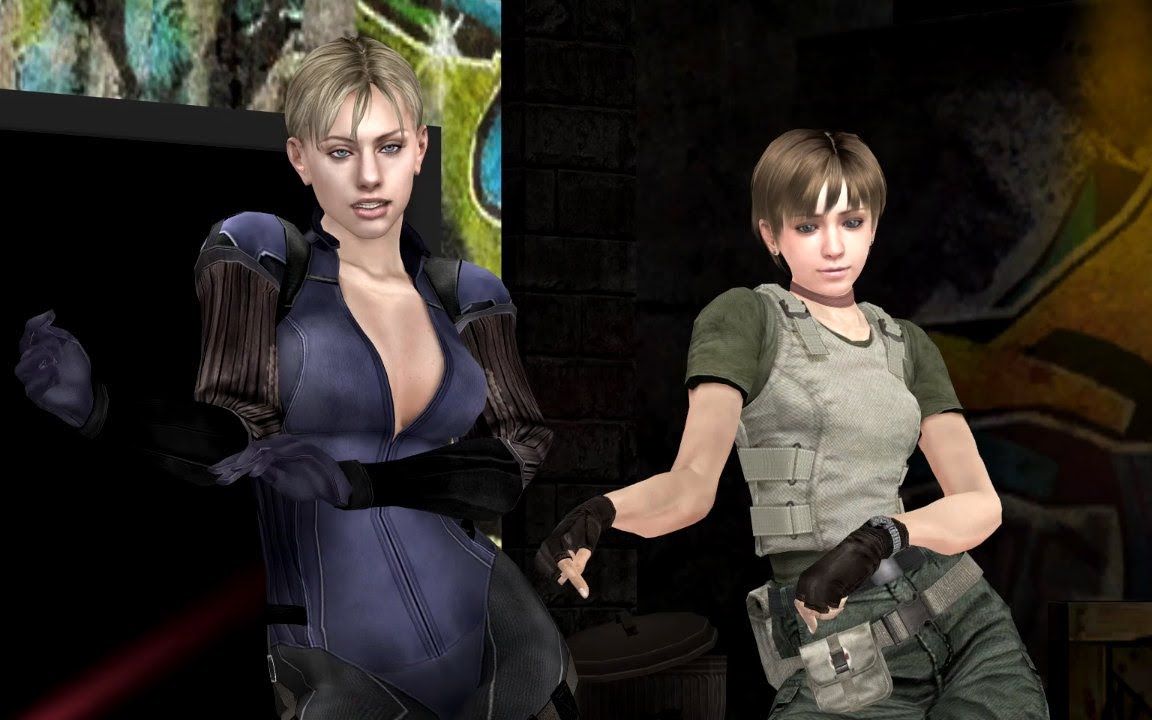 【生化危机mmd】吉尔瑞贝卡激情斗舞