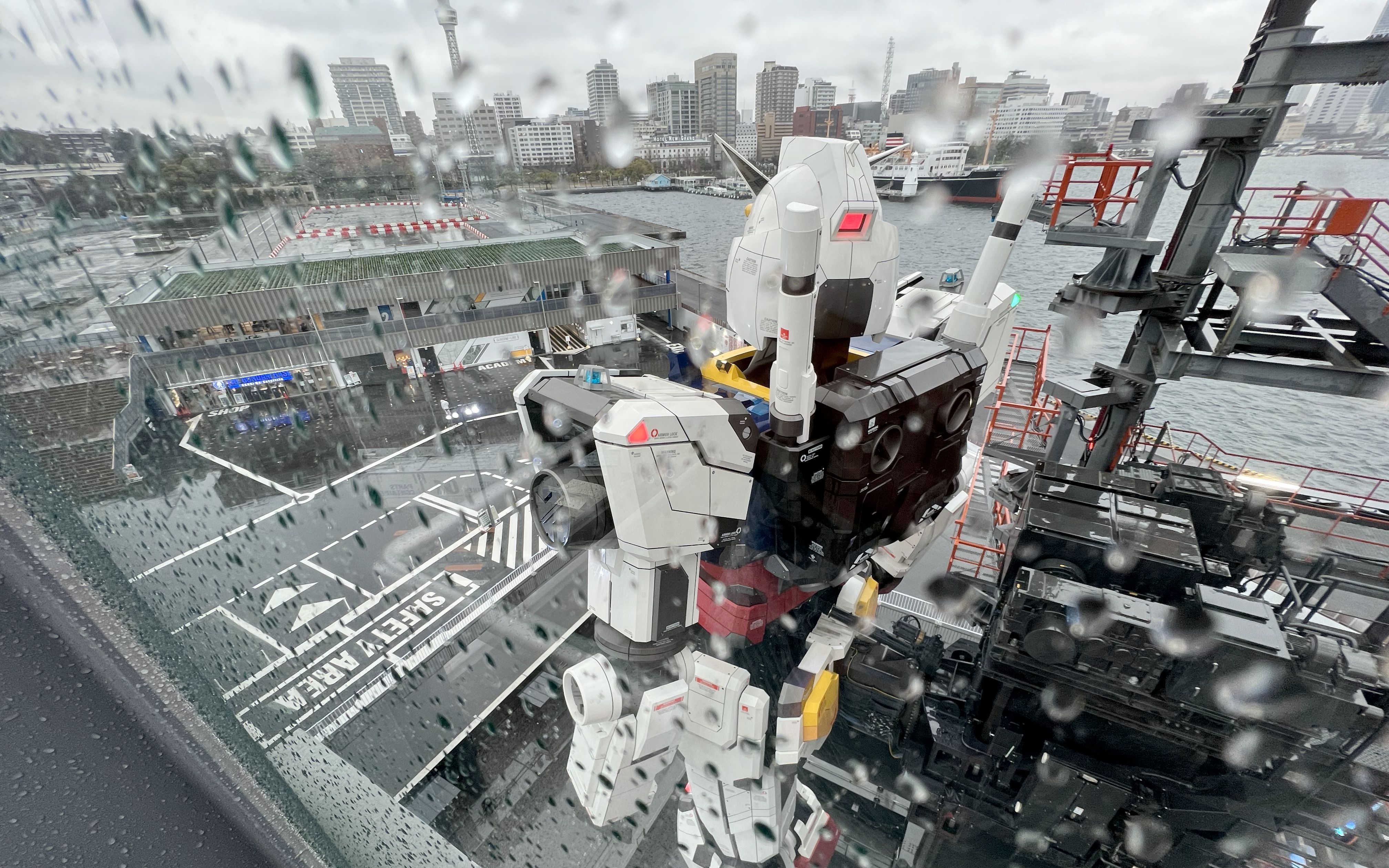 【4k】黄昏启动实验演示【高达工厂横滨】