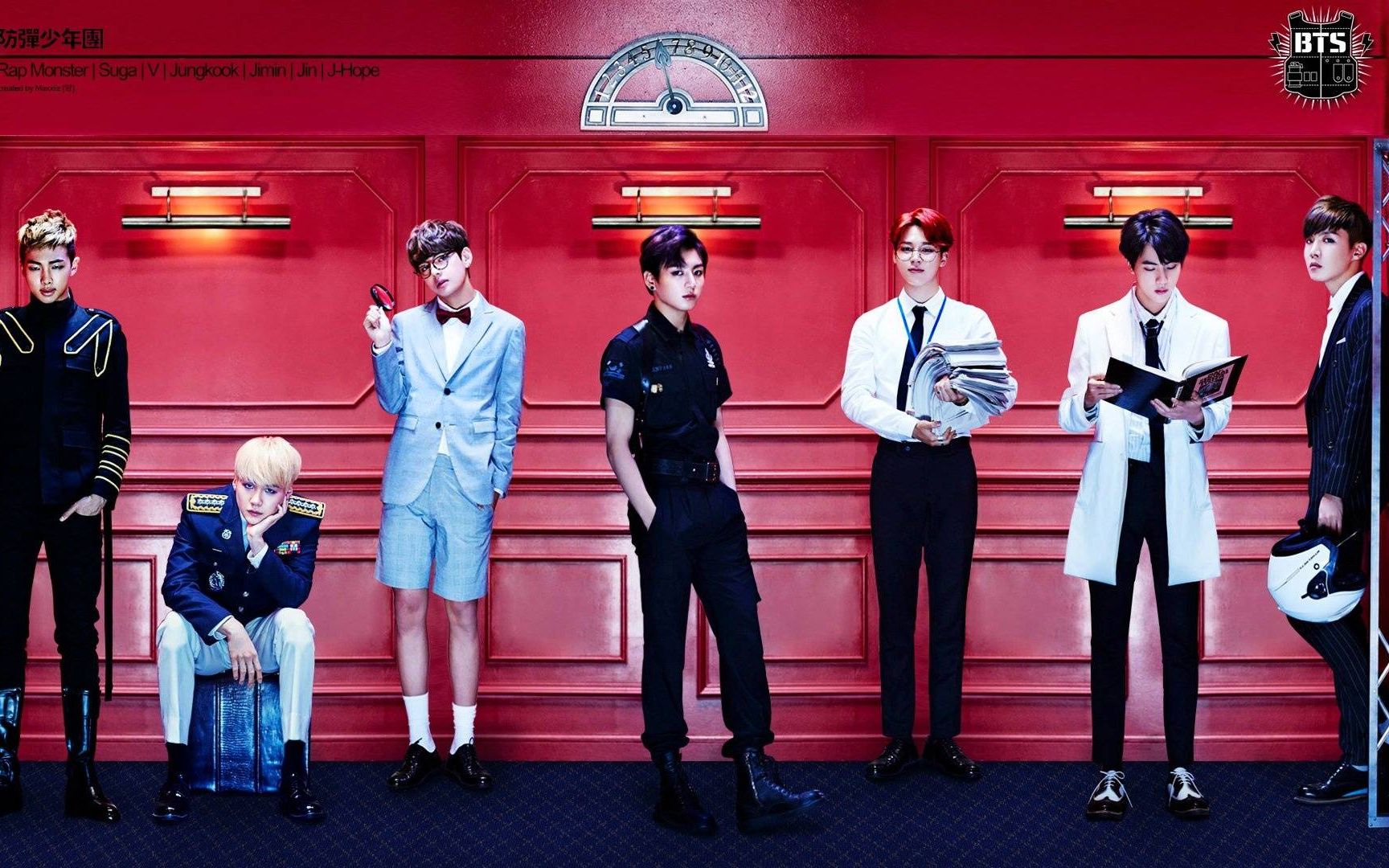 防弹少年团dope现场合集