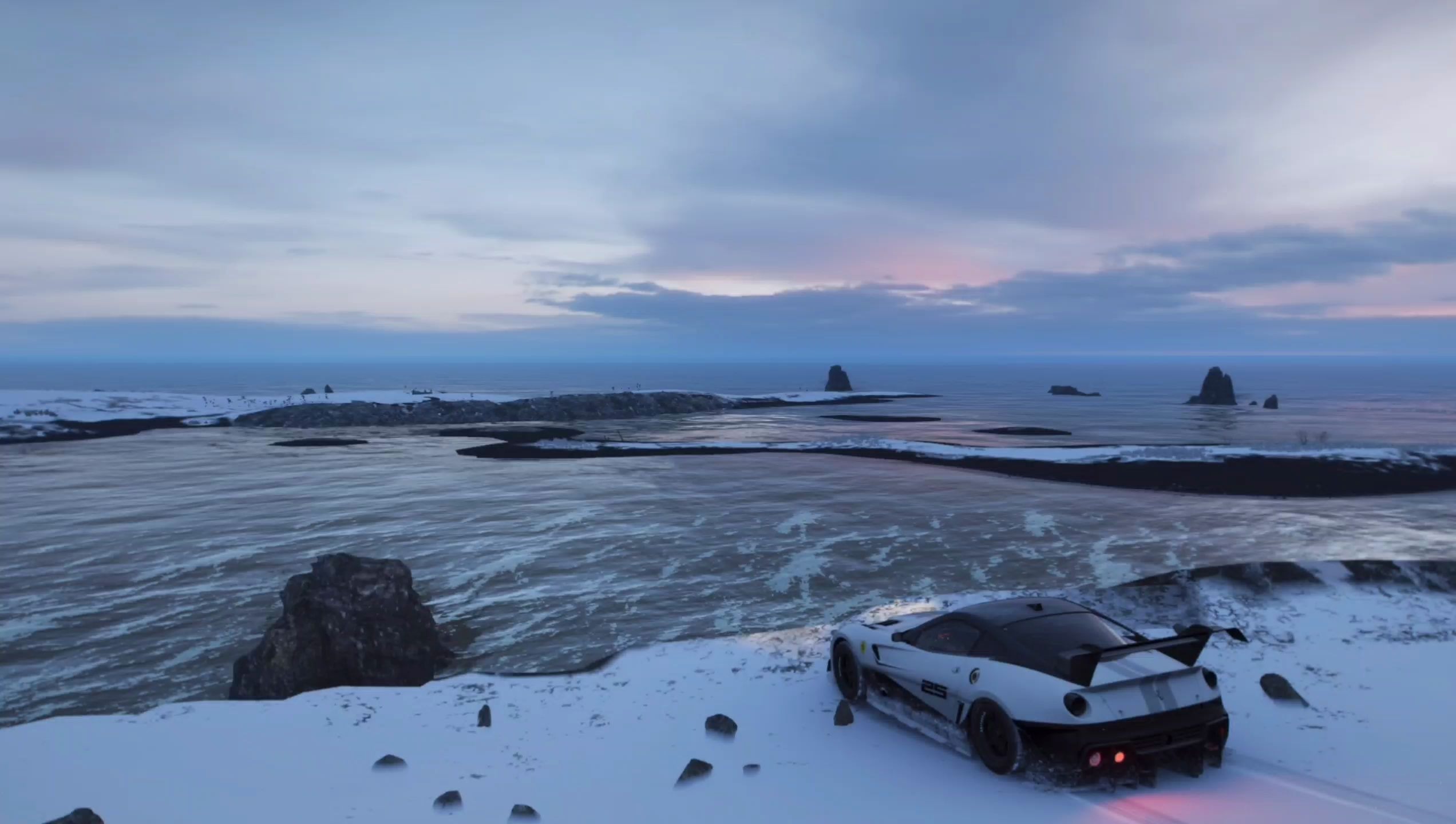 凛冬将至,感受地平线的世界【地平线4延时摄影】