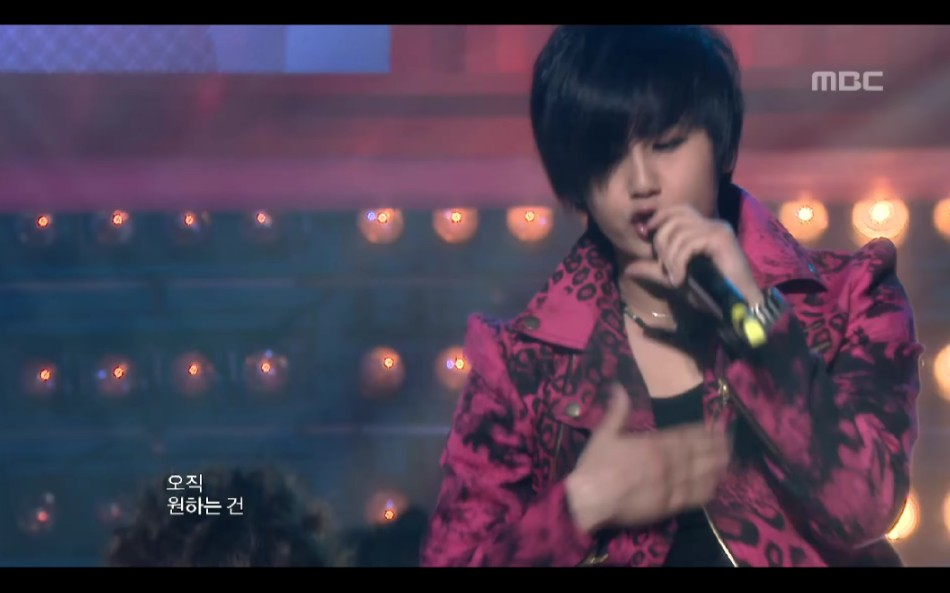 [图]SS501 - Love Like This Music Core 20091128 现场