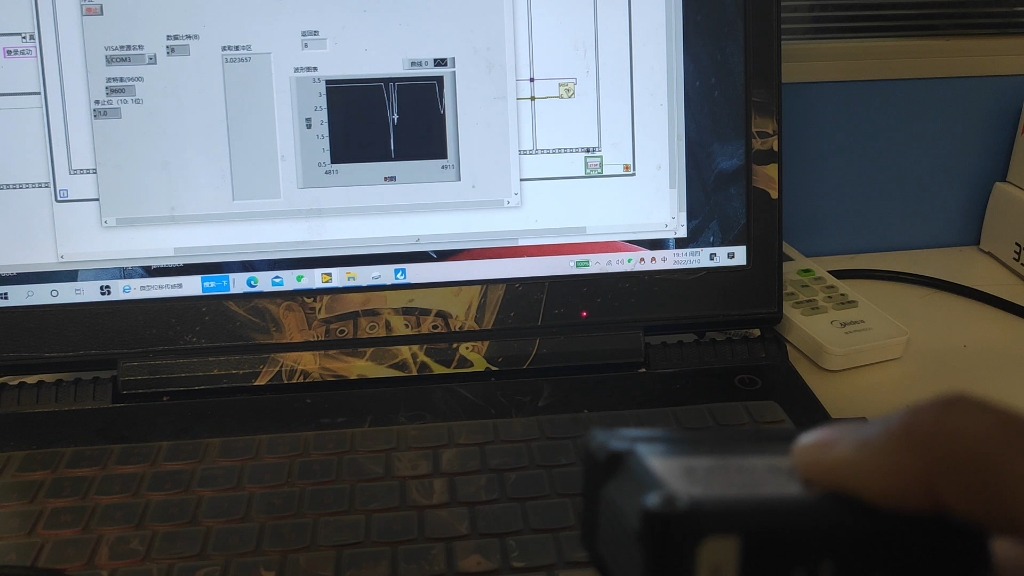 [图]stm32与LabVIEW测量振动