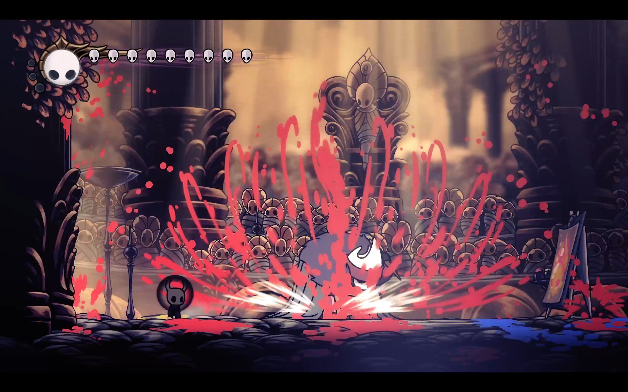 【空洞骑士】辐辉 绘画大师席奥