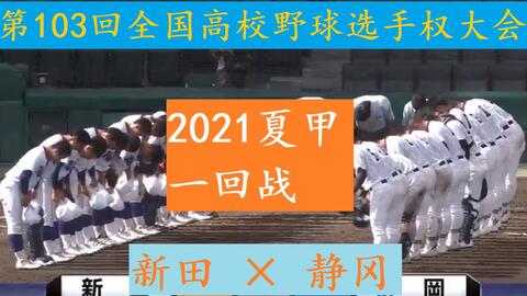 新田vs 静冈第103回夏甲全国高校野球选手权大会一回战_哔哩哔哩_bilibili