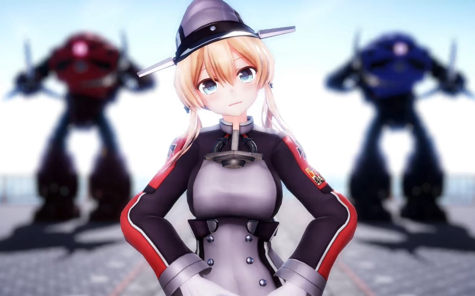 【mmd舰c】欧根亲王 乙女解剖 【鼈式prinz eugen】_哔哩哔哩 (゜-゜)