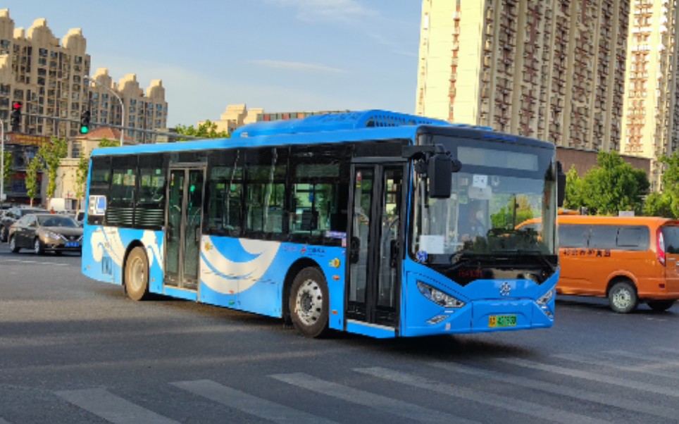 北京公交通12路(原恒基客运通12路)gtq6105bevb32(广通10m纯电动公交