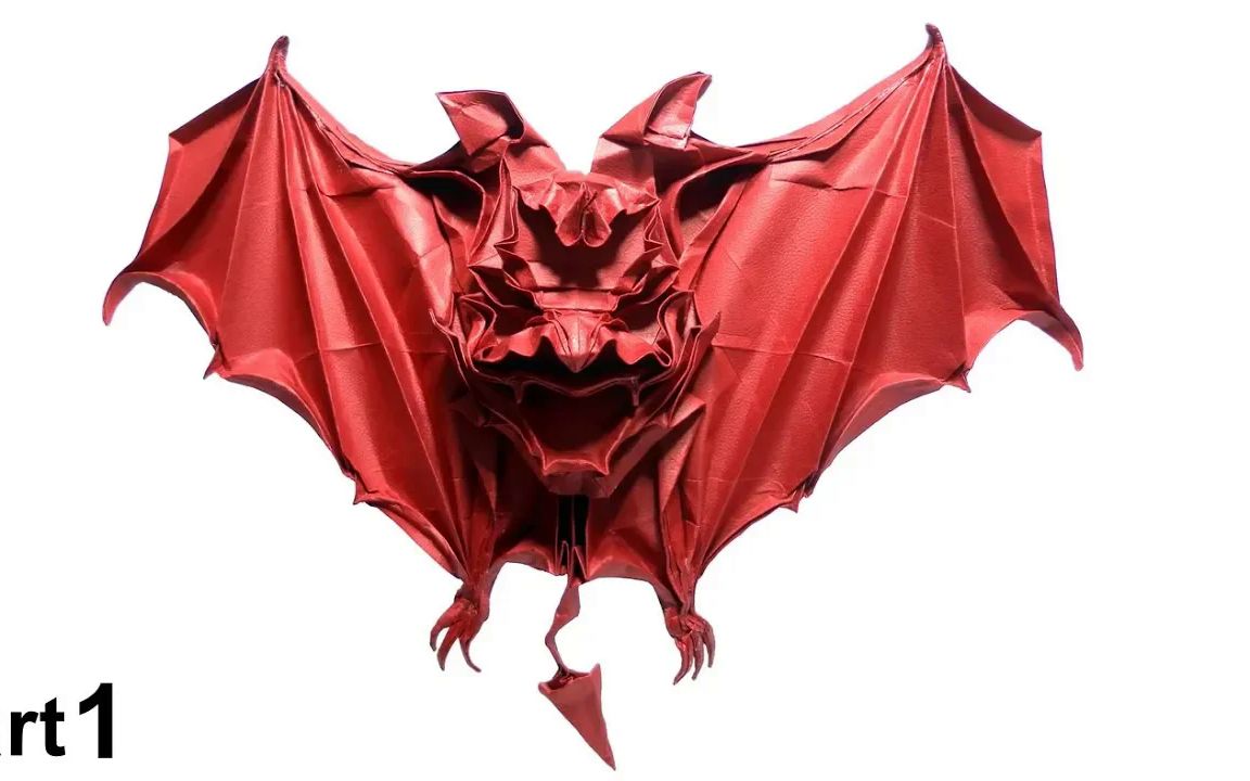 【Mariano Zavala】吸血鬼折纸教程ORIGAMI VAMPIRE BAT TUTORIAL (Dao Cuong Quyet)哔哩哔哩bilibili