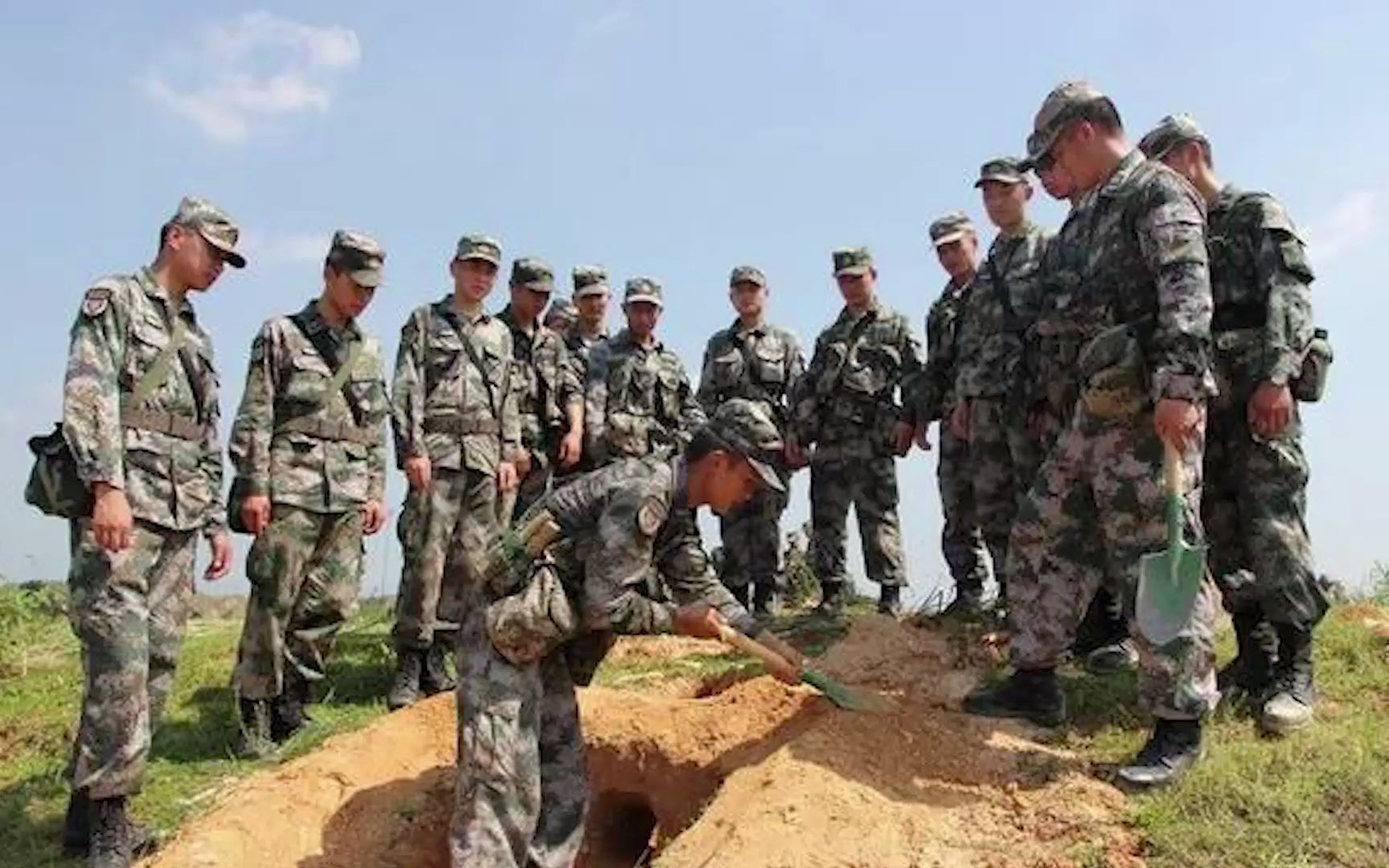 [图]如何挖掘无烟灶 野战炊事保障篇 （民防科普）（民兵训练手册 军训大钢 共同科目内容）