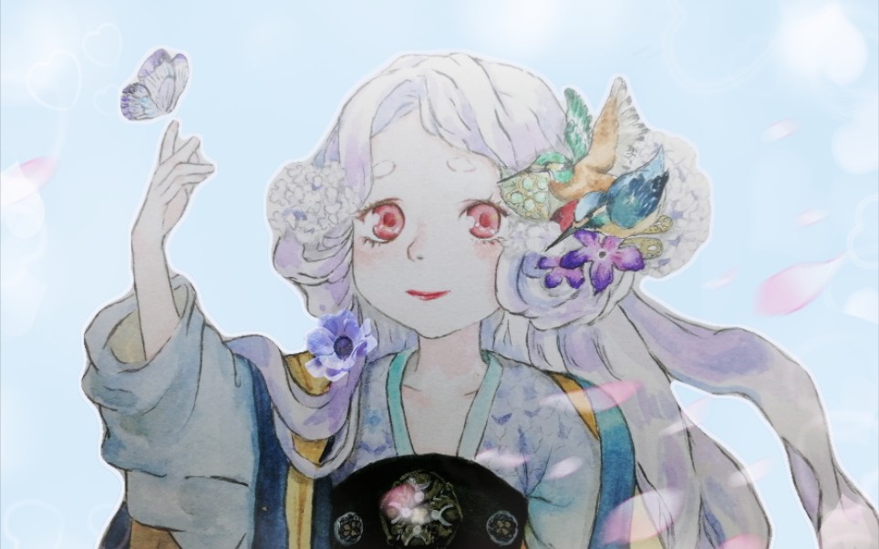 【游园惊梦】《茕兔》61阿皎(绘画过程)