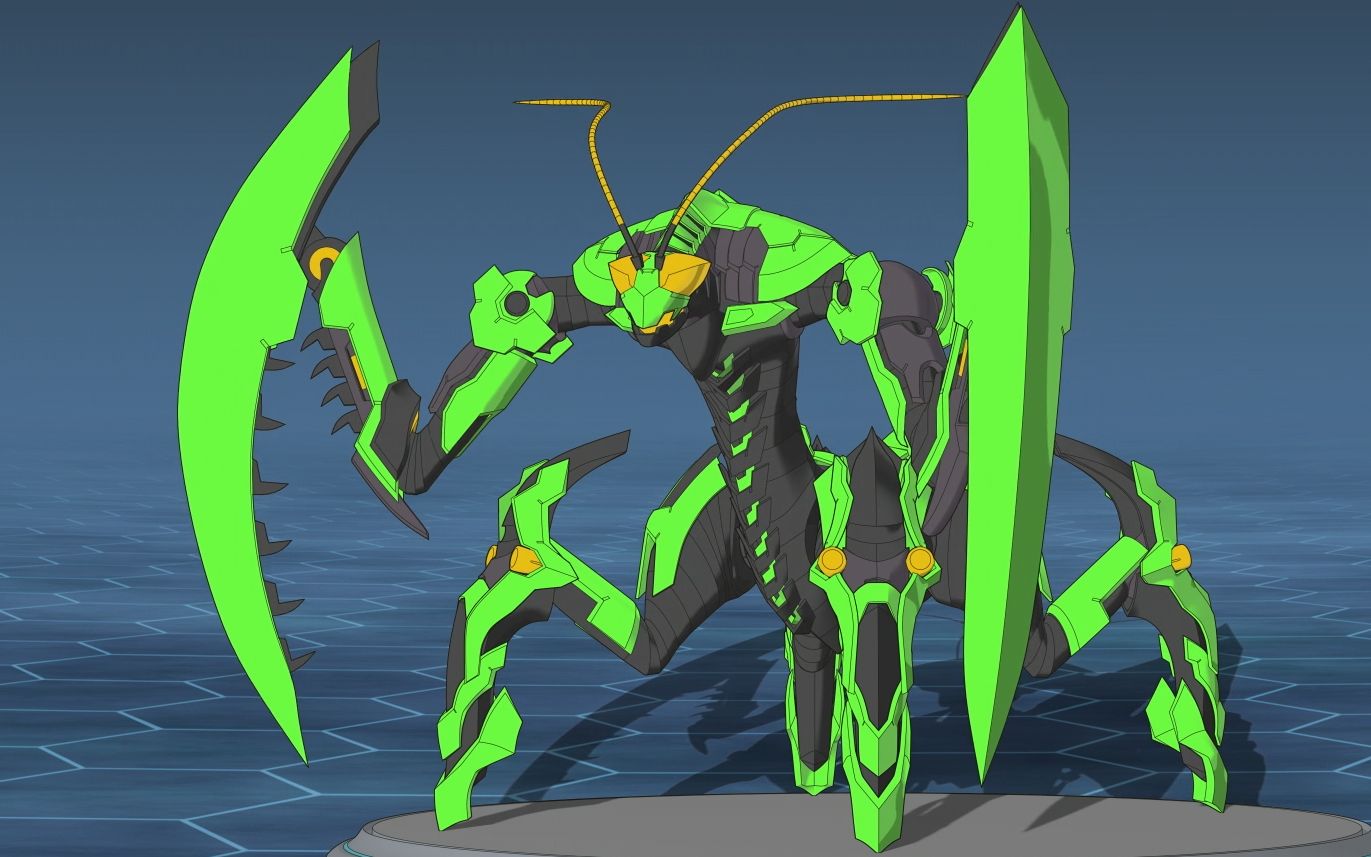 【官方】《爆丸之星域争霸》百科-09-螳螂形状的爆丸,有点酷!