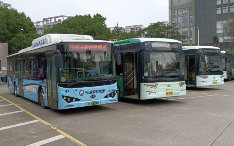 【拍车偶遇五星驾驶员】宁波公交集团四公司高教园区图书馆开往公交第