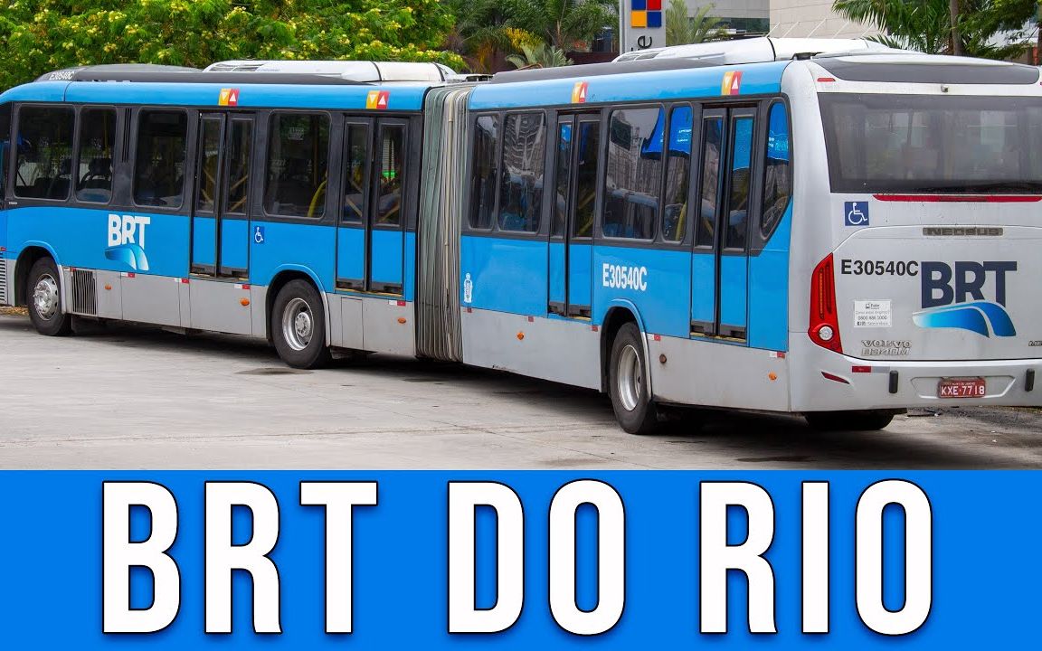 里约热内卢快速公交系统 Bus Rapid Transit (BRT) do Rio de Janeiro哔哩哔哩bilibili