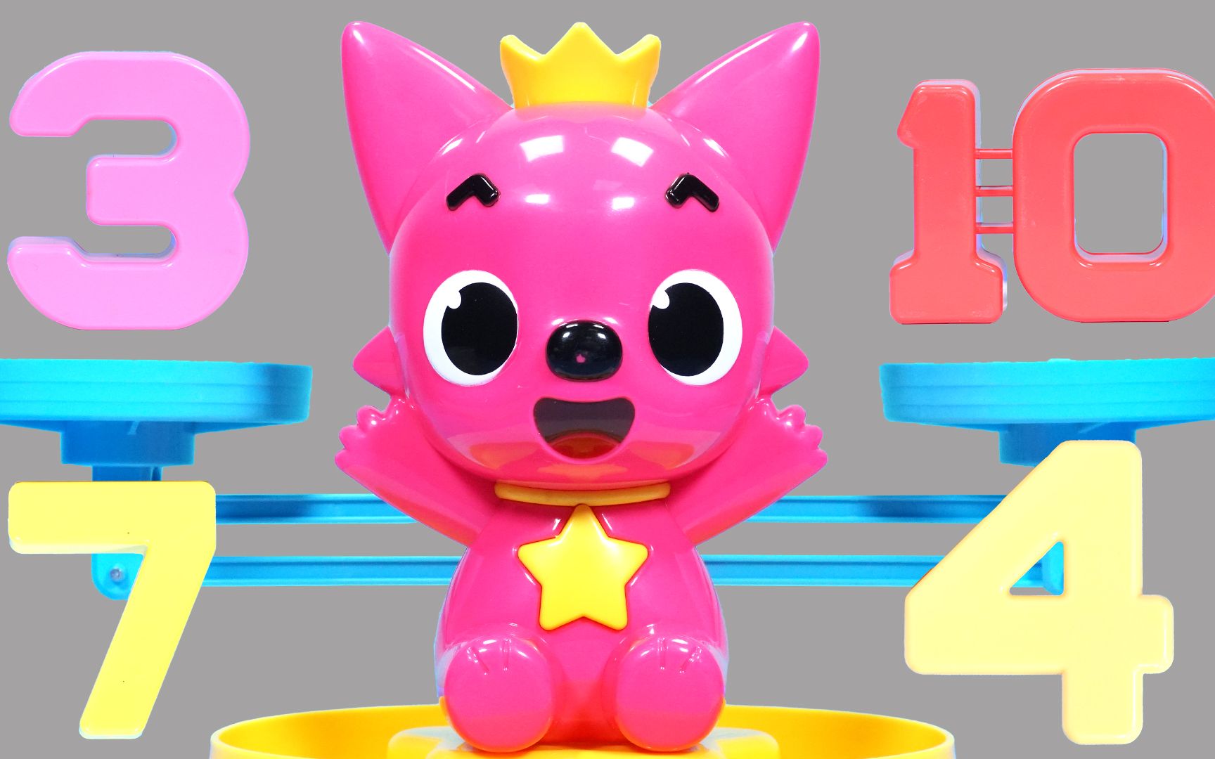 碰碰狐的数字天平益智玩具