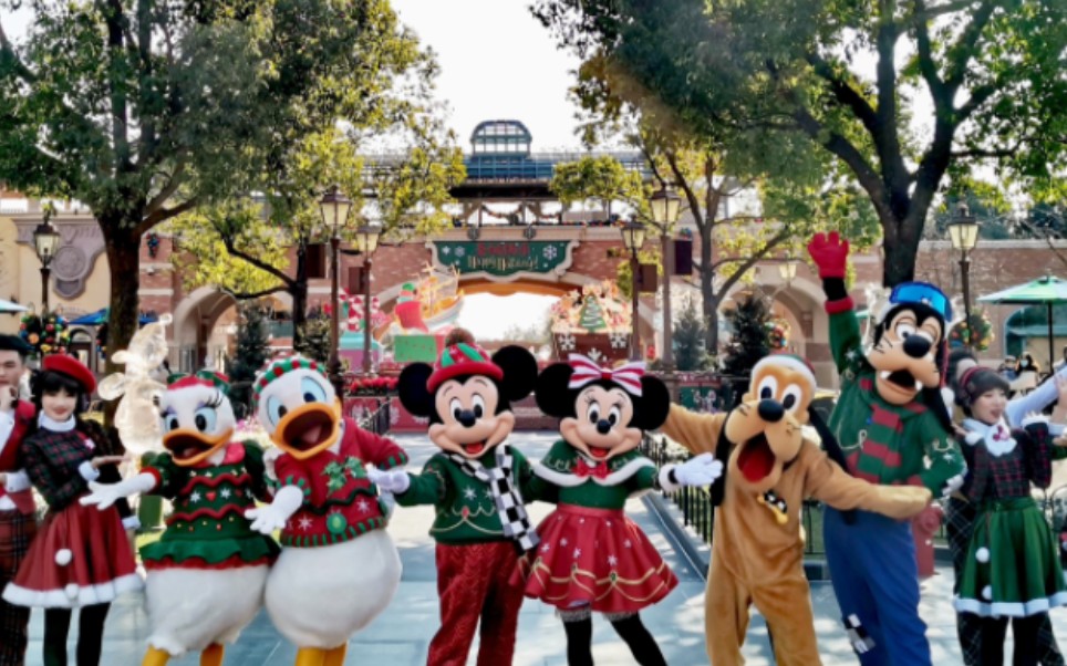 (作业用)上海迪士尼乐园米奇大街圣诞节bgm