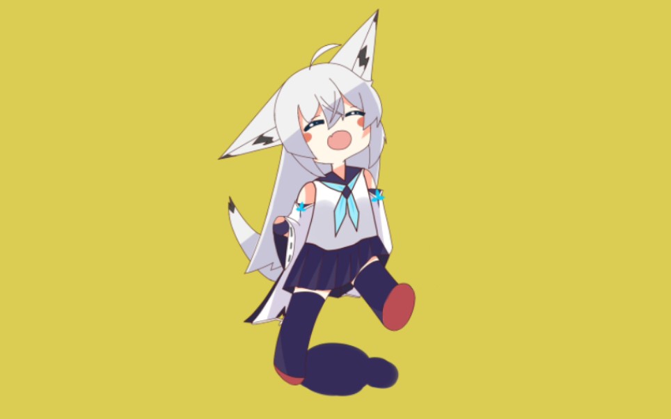 【碧蓝航线】life goes on,但是是小江风,愿这只小狐狸永远快乐_手机