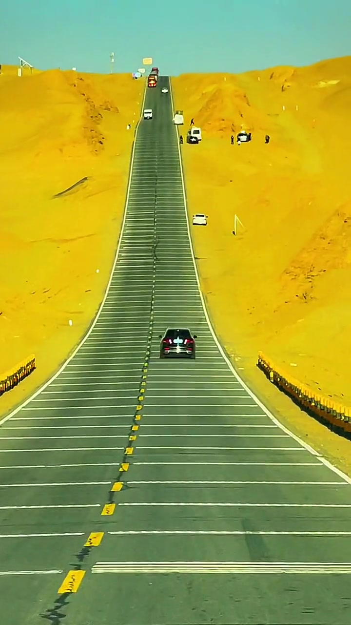 最美的风景在路上最美网红u型通天公路315国道