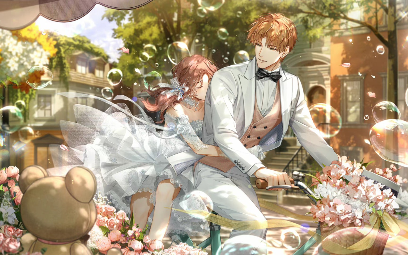 【光与夜之恋】夏鸣星繁花与序章周年庆婚卡 [爱神特快]心动邂逅约会