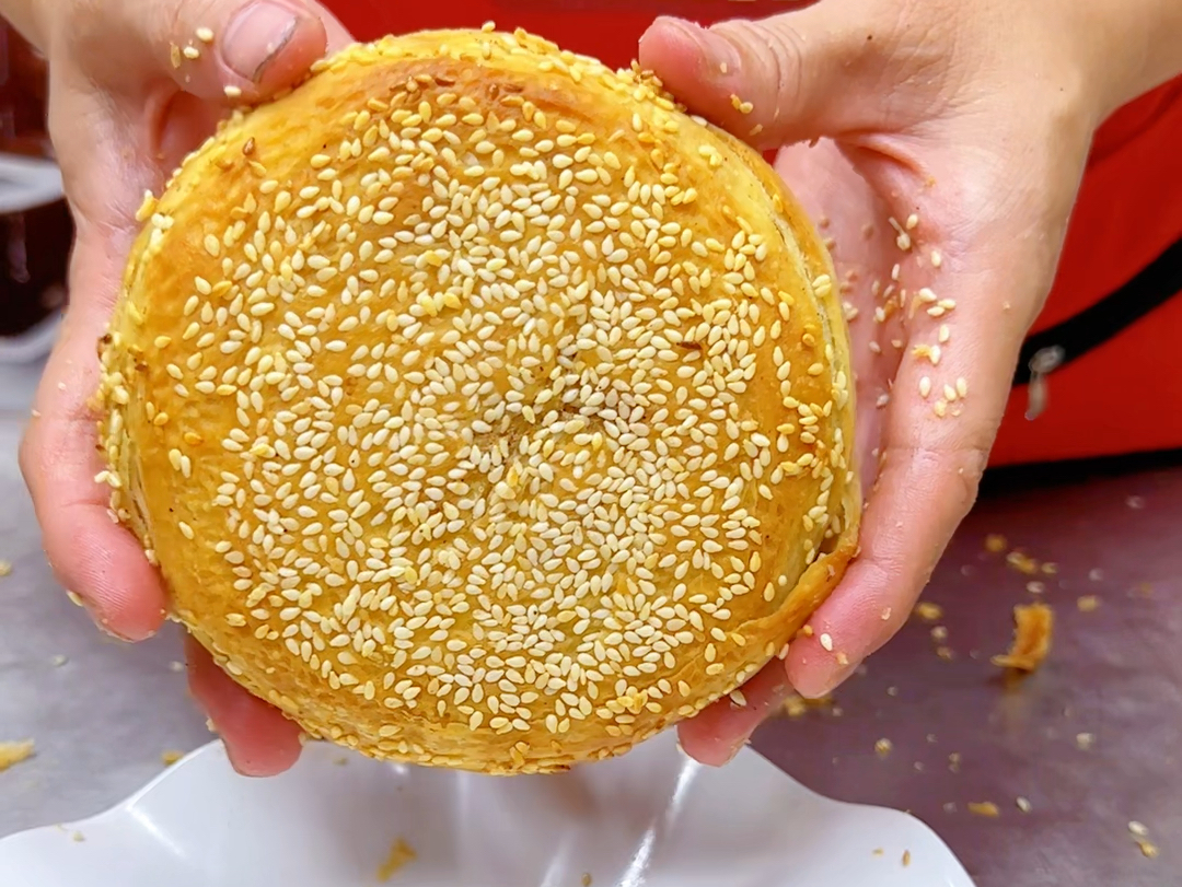 哪里教学果蔬香酥烧饼做法