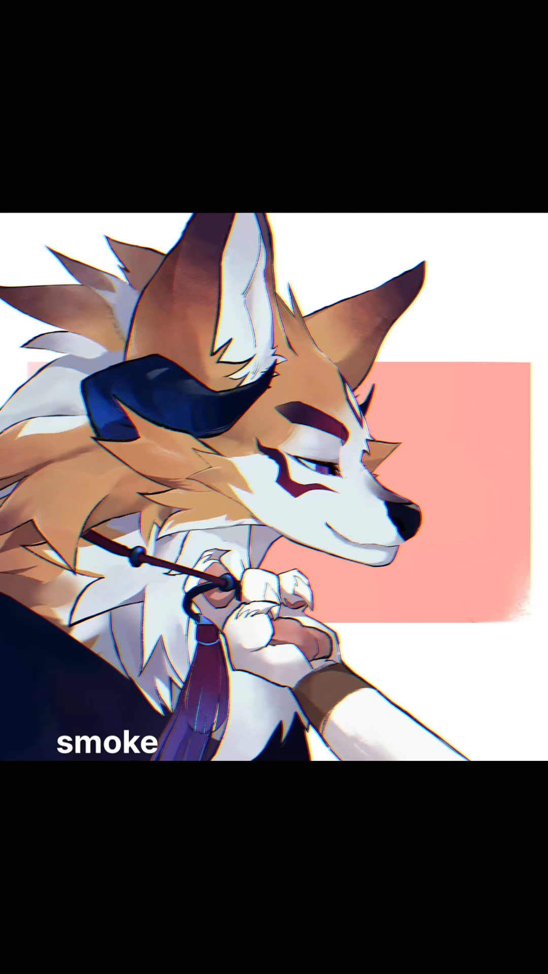 牵狐狸 手,绘画:@seroll零乱 制作:布鲁大人